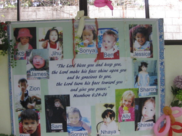 Ben's class poster