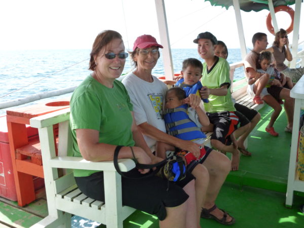 Jerard on Boat Trip